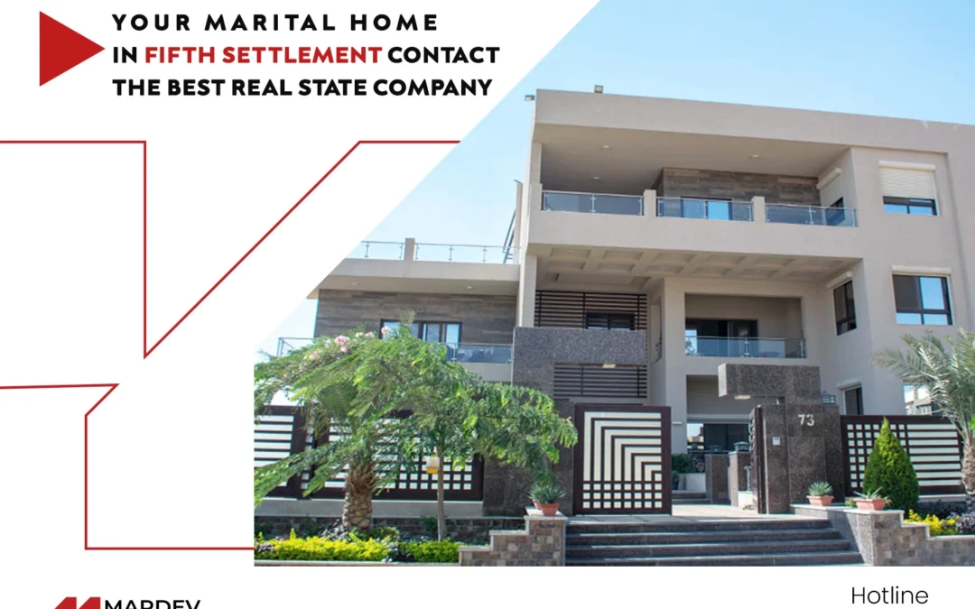 Your marital home in Fifth Settlement.. contact the best real estate company